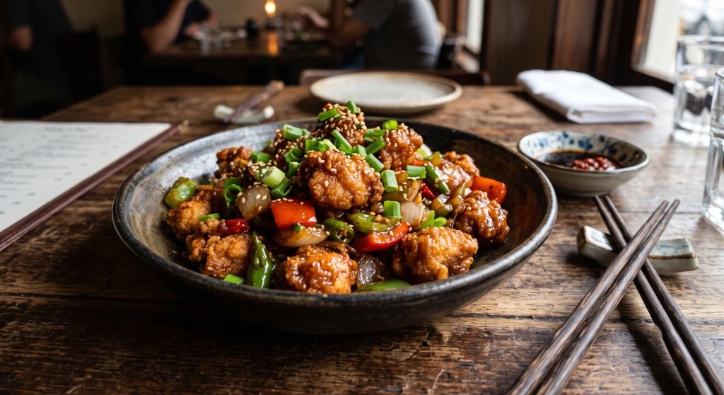 Dry Chicken Manchurian